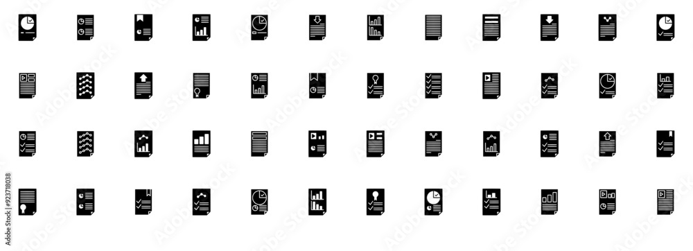Mega Set Of Vector Reports Glyph Icons Collection Isolated Silhouette Solid Icons Including Data,Report,Document,Page,Paper Vector Icon Set Linear Pictogram Pack Mega Set Of Vector Reports Glyph Icons Collection Isolated Silhouette Solid Icons Including Data,Report,Document,Page,Paper Vector Icon Set Linear Pictogram Pack