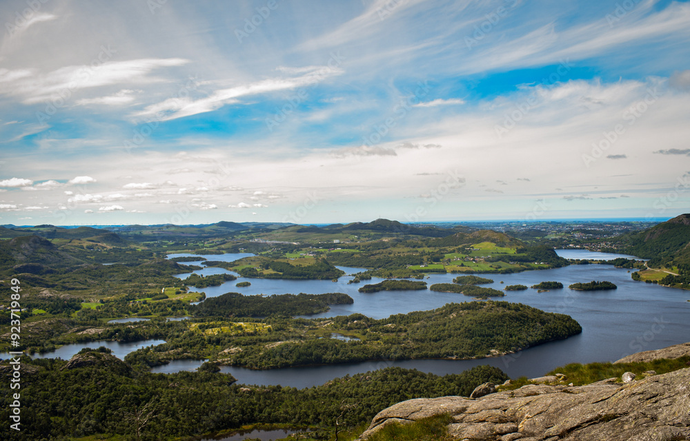 Obraz premium landscape with lake