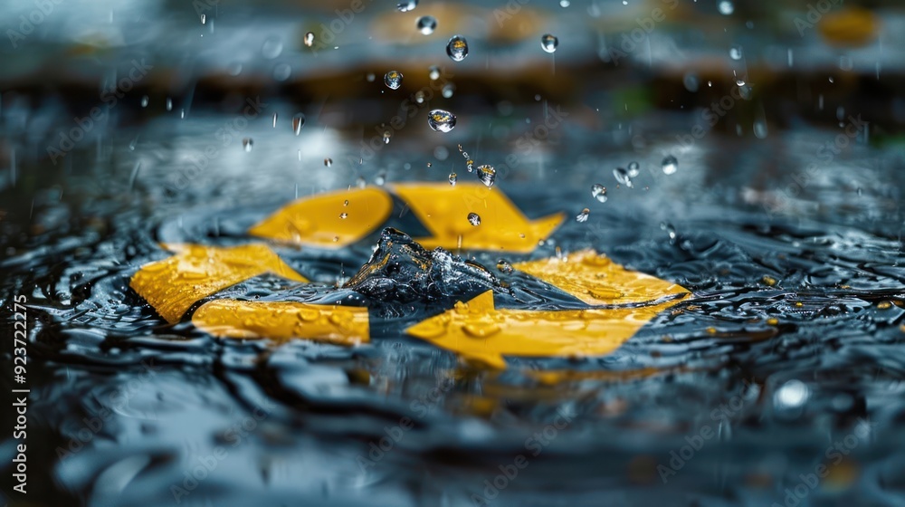 Reduce, Reuse, Recycle: Water Conservation Sign Stock Photo | Adobe Stock