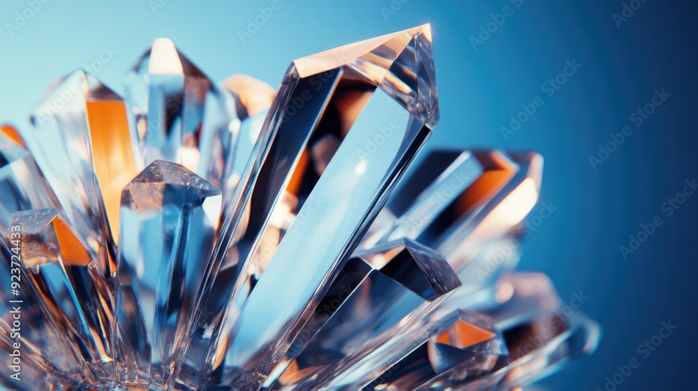 Shimmering Crystal Cluster Shimmering Crystal Cluster