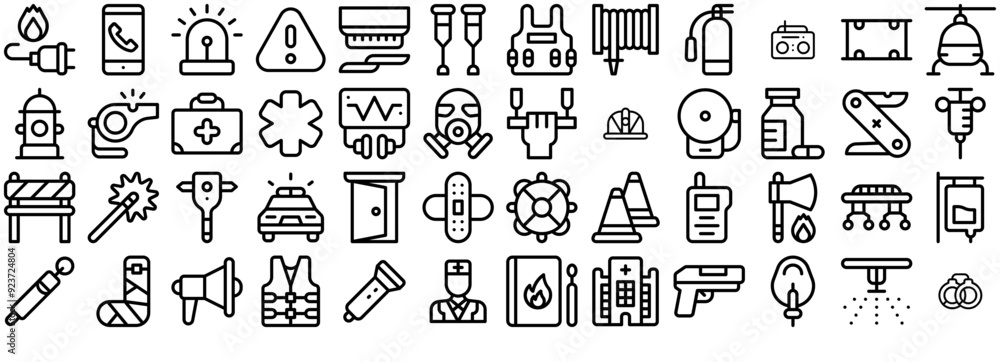 Mega Set Of Vector Emergencies Icons Collection Isolated Silhouette Solid Icons Including Emergency,Security,Hospital,Police,Fire Vector Icons Illustration Collection Mega Set Of Vector Emergencies Icons Collection Isolated Silhouette Solid Icons Including Emergency,Security,Hospital,Police,Fire Vector Icons Illustration Collection