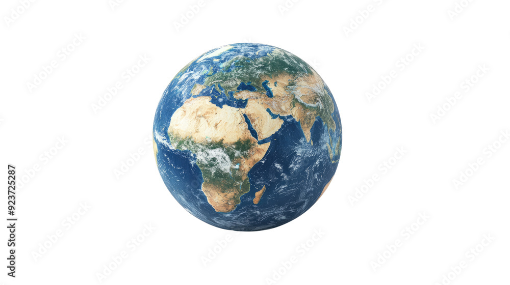 Fototapeta premium Planet Earth transparent background