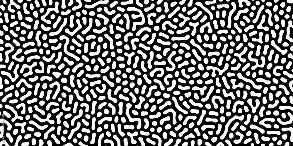Abstract Turing organic wallpaper with background. Turing reaction diffusion monochrome seamless pattern with chaotic motion. Natural seamless line pattern. Linear design with biological shapes. Abstract Turing organic wallpaper with background. Turing reaction diffusion monochrome seamless pattern with chaotic motion. Natural seamless line pattern. Linear design with biological shapes.