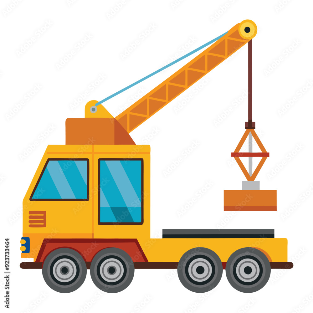 construction crane isolated on white construction crane isolated on white