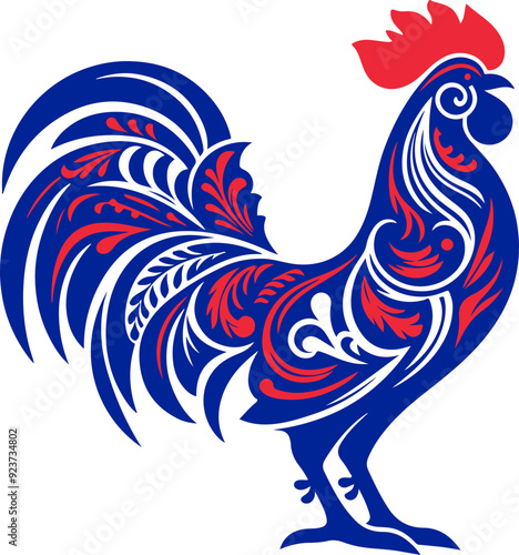 France - Rooster, modern