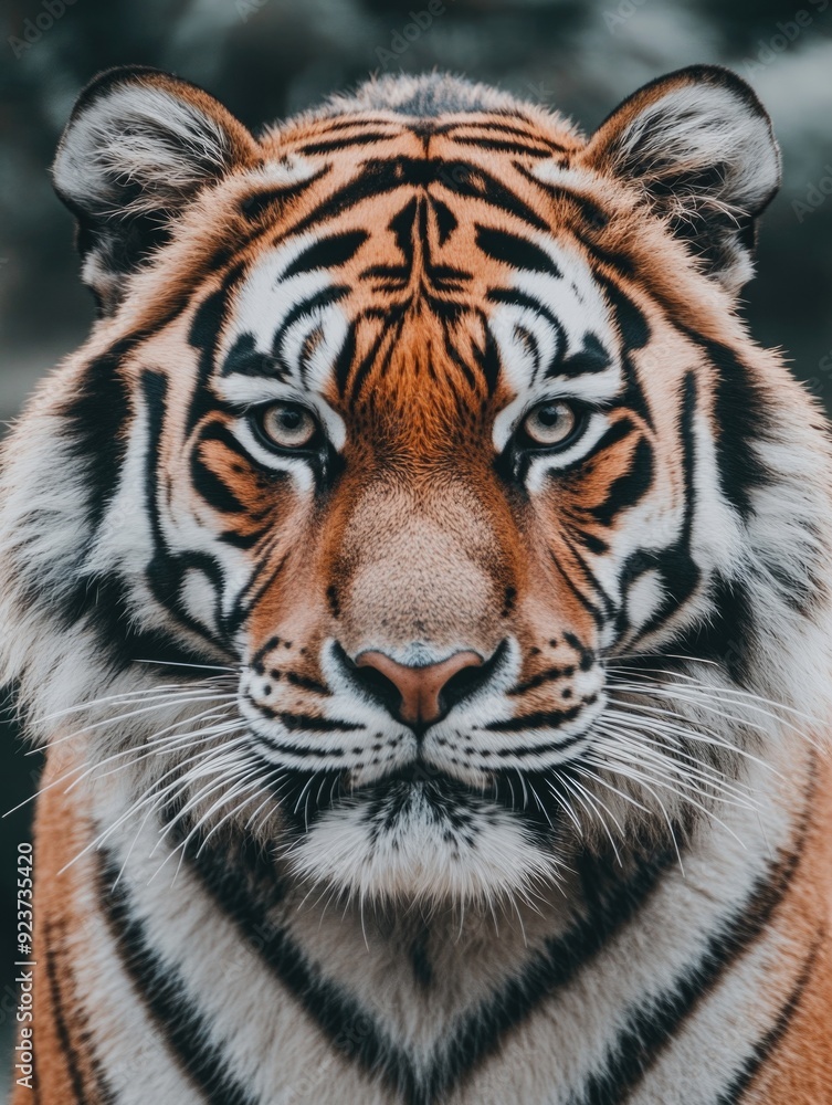 Majestic Tiger Portrait Majestic Tiger Portrait