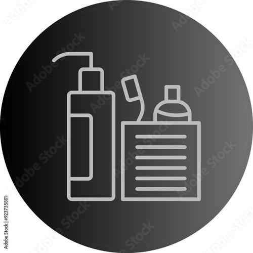 Toiletries icon Design