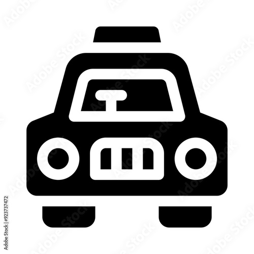 cab glyph icon