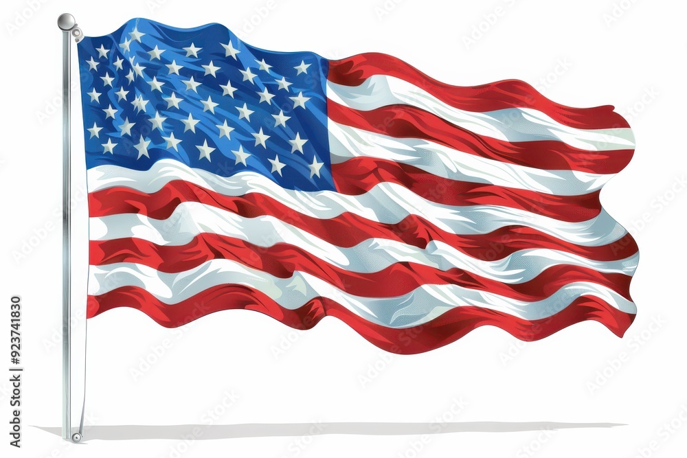 Fototapeta premium Juneteenth Flag