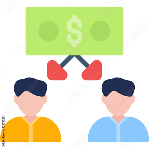Peer to Peer Lending Icon