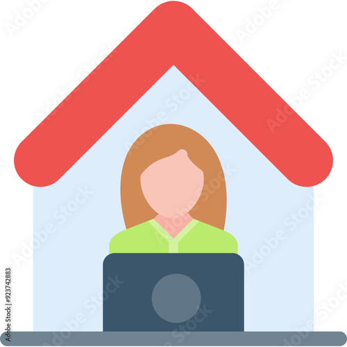 Work From Home Icon