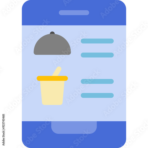 Digital Inflight Menu Icon