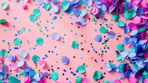 The Vibrant Confetti Scattering photo