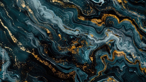 Fluidity of Abstract Patterns: A Contemporary Interpretation of Marble Textures