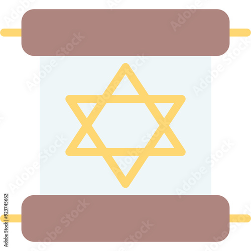 Scroll torah Icon