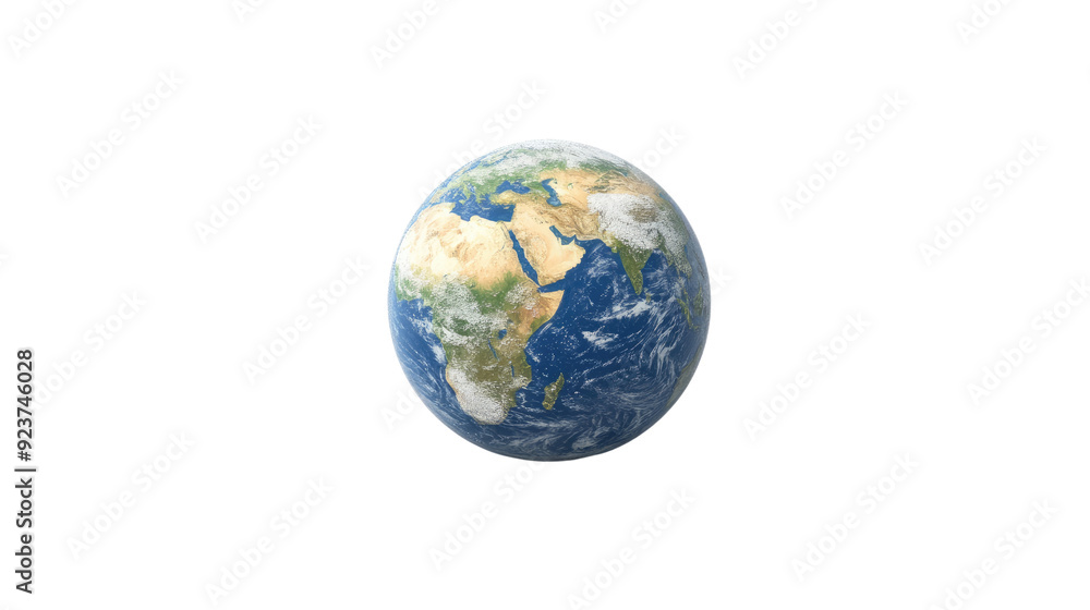 Fototapeta premium Planet Earth transparent background