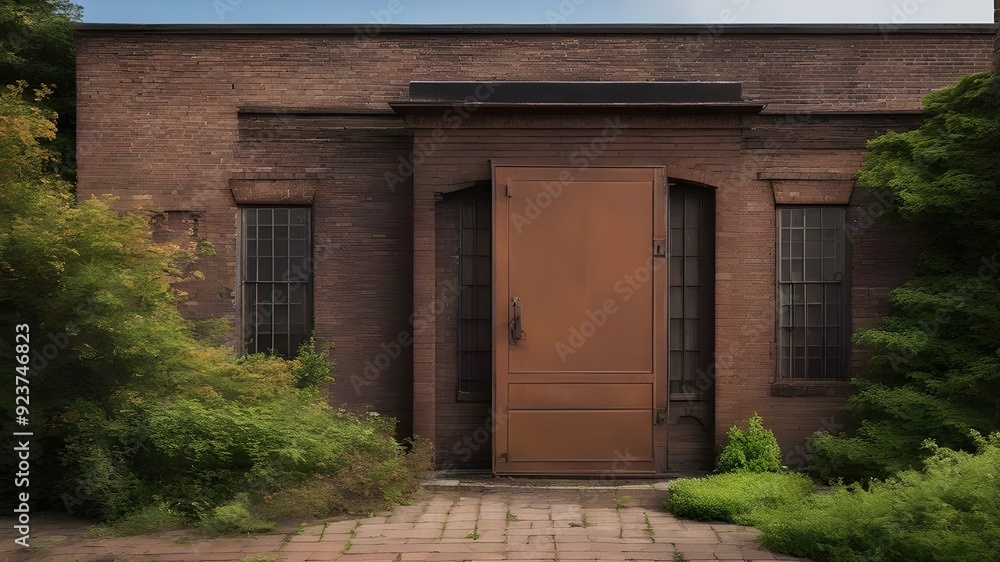 rusty iron door rusty iron door