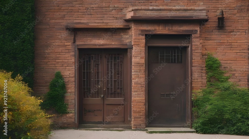 Fototapeta premium rusty iron door