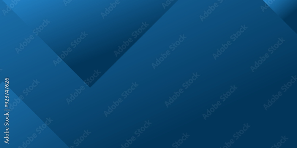 Obraz premium a solid blue background with a few dark blue shapes.