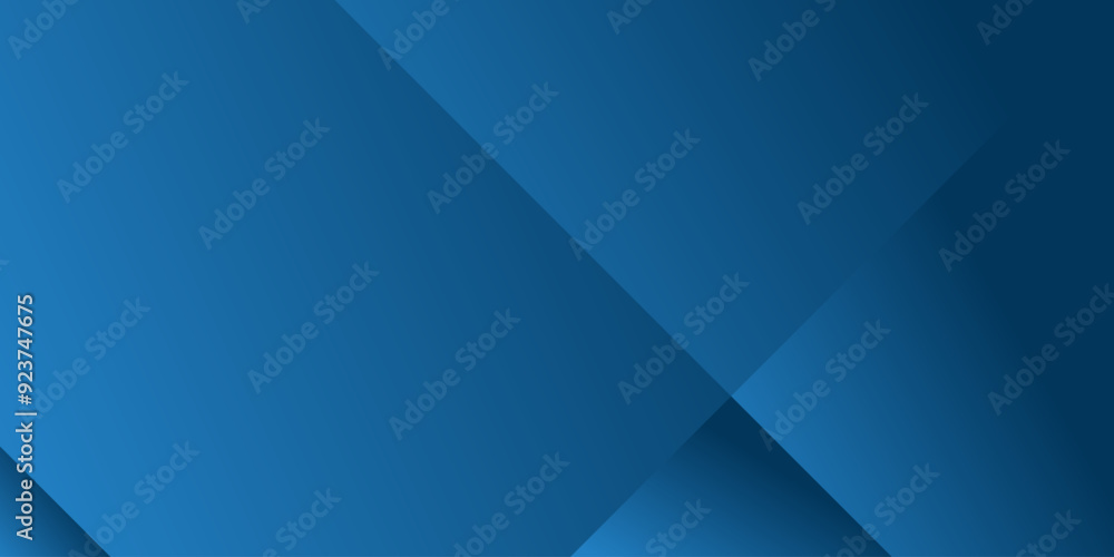 Obraz premium a solid blue background with a few dark blue shapes.
