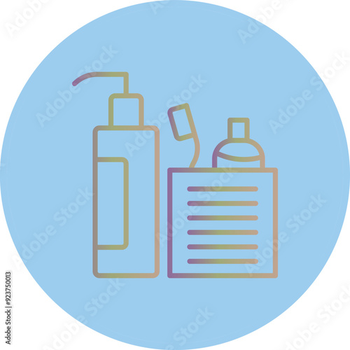 Toiletries icon Design