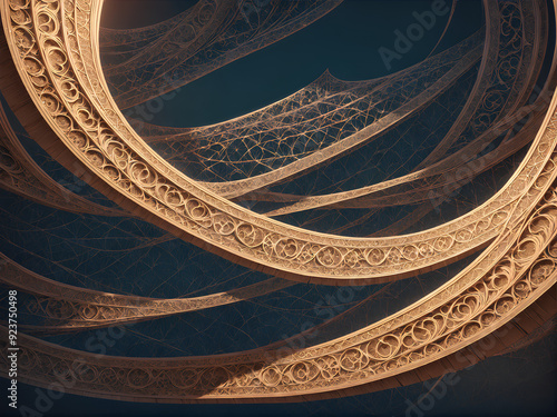 luxury background with ornament