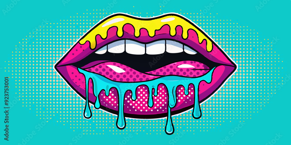 Halftone chrome lips set, vector y2k melt drip mouth, retro bitmap collage vintage print collection. Futuristic grain dot photocopy effect, glossy metal object, contemporary pop art. Halftone lips Halftone chrome lips set, vector y2k melt drip mouth, retro bitmap collage vintage print collection. Futuristic grain dot photocopy effect, glossy metal object, contemporary pop art. Halftone lips