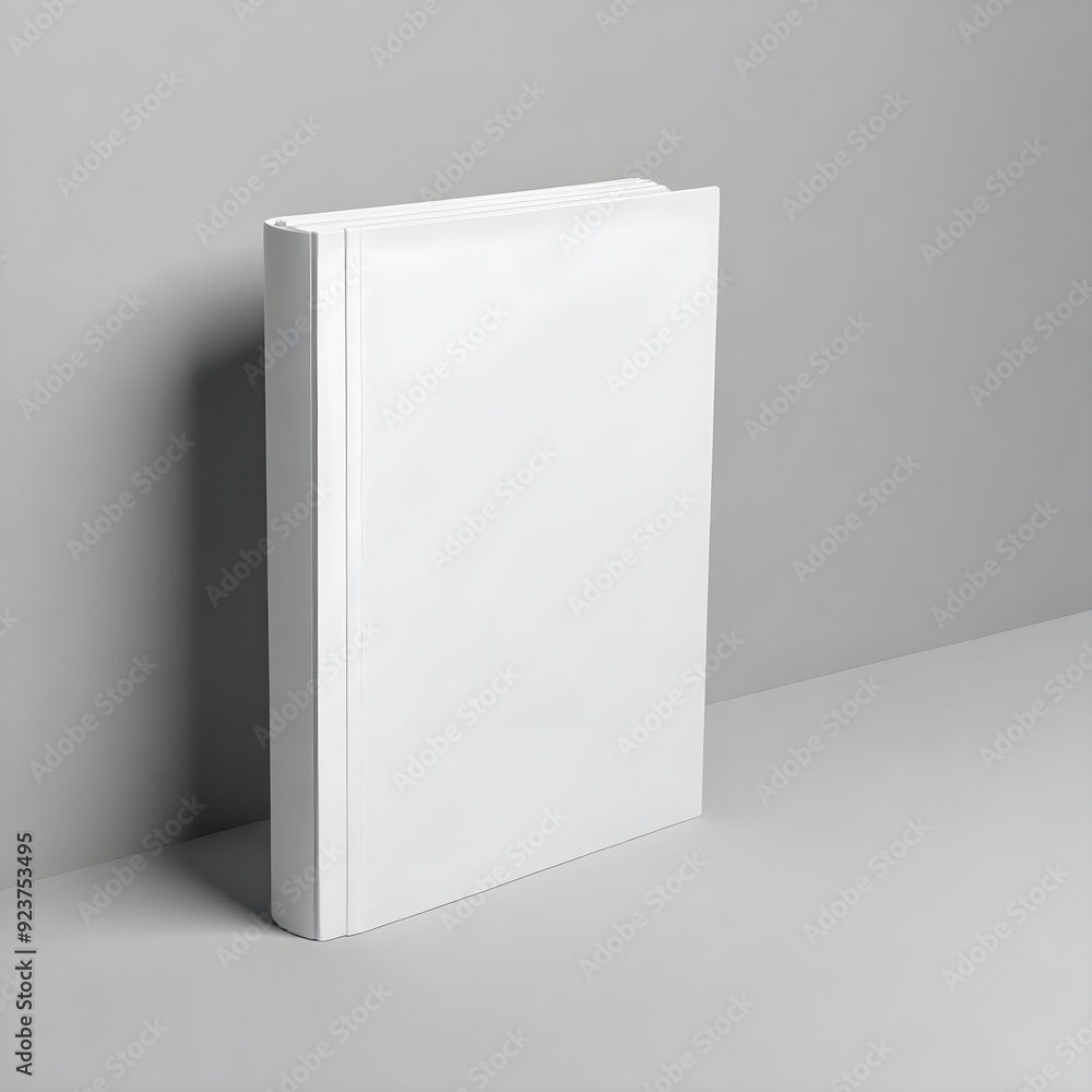 Naklejka premium blank book mockup high resolution 4k