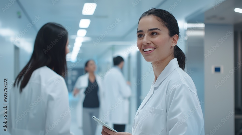 The smiling medical professional The smiling medical professional