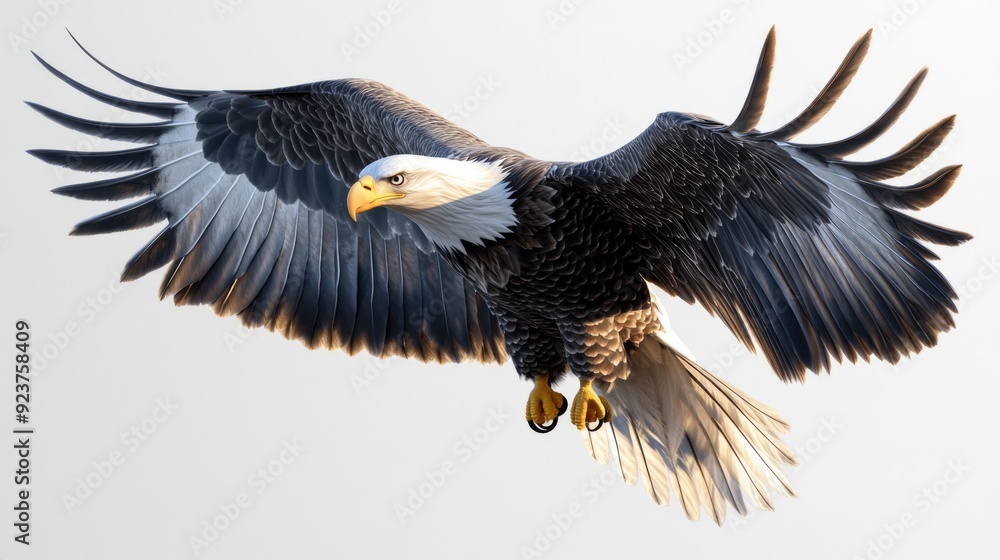 Obraz premium Majestic Eagle in Flight