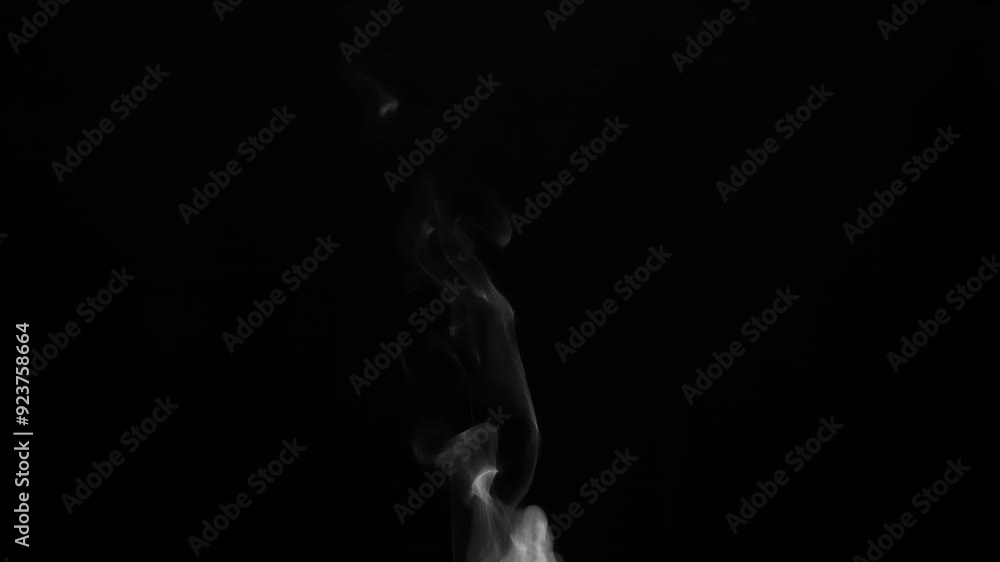 Cup of Hot Drink and a Light Steam. White steam rises light, graceful twists on a black background. The jet lifted out of the cup of hot water. Shooting at a rate of 240fps Cup of Hot Drink and a Light Steam. White steam rises light, graceful twists on a black background. The jet lifted out of the cup of hot water. Shooting at a rate of 240fps