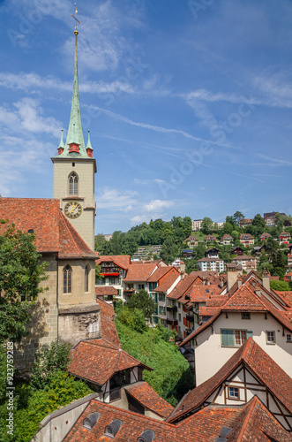 La ville de Berne, au bord de l'Aar