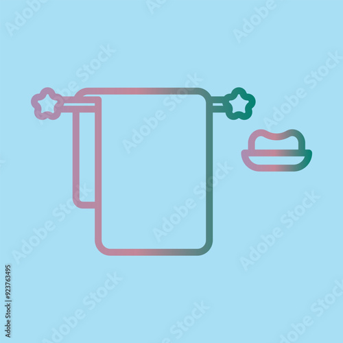 Towels icon Design