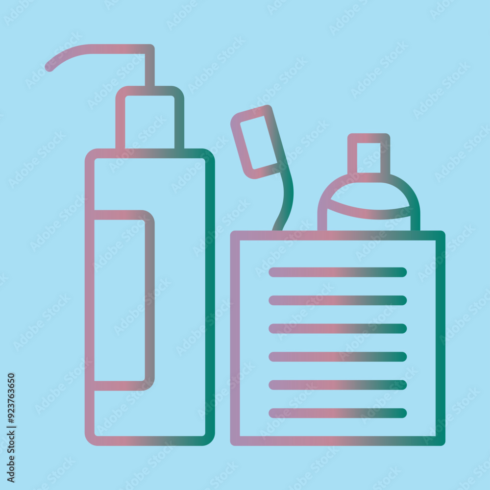 Toiletries icon Design Toiletries icon Design
