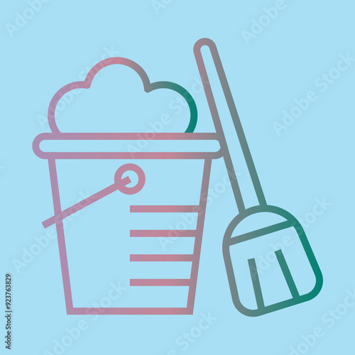 Housekeeping icon Design