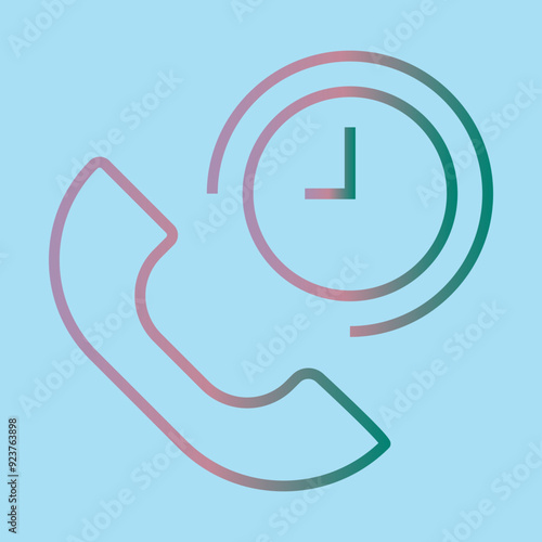 WakeUp Call icon Design