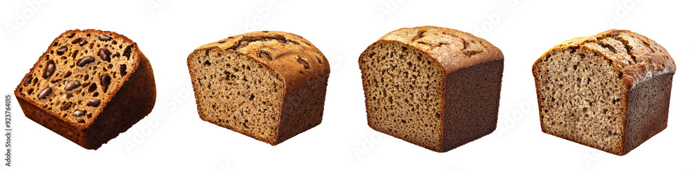 Freshly baked loaves of bread, showcasing various textures and colors, perfect for culinary and baking-themed projects. Freshly baked loaves of bread, showcasing various textures and colors, perfect for culinary and baking-themed projects.