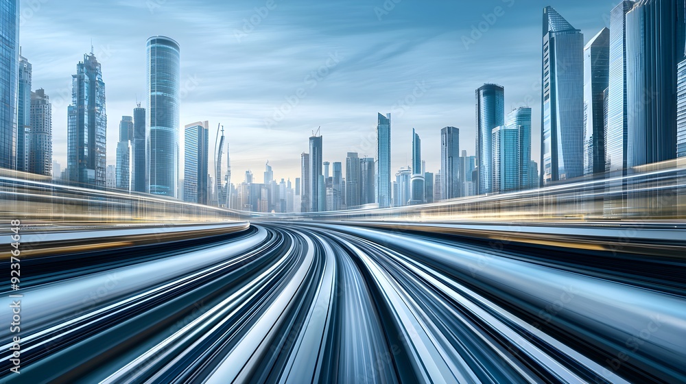 A futuristic city with cutting-edge transportation systems and energy-efficient infrastructures A futuristic city with cutting-edge transportation systems and energy-efficient infrastructures