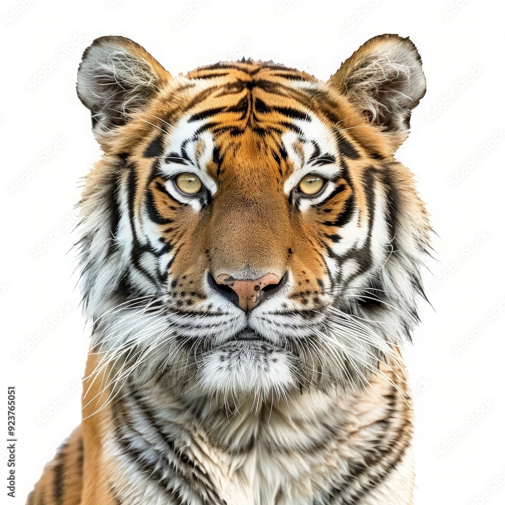 Fototapeta premium Close-up Portrait of a Majestic Tiger