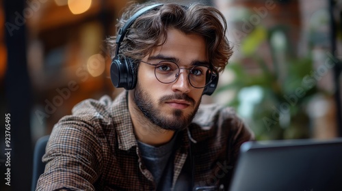 A customer service agent using communication skills to engage in thorough problemsolving with a client, demonstrating commitment to resolving issues