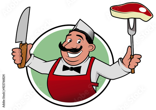Burcher Chef	vector