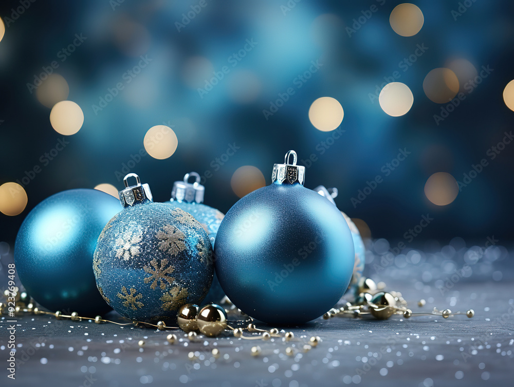 Unbelievable christmas ball collection with realistic design