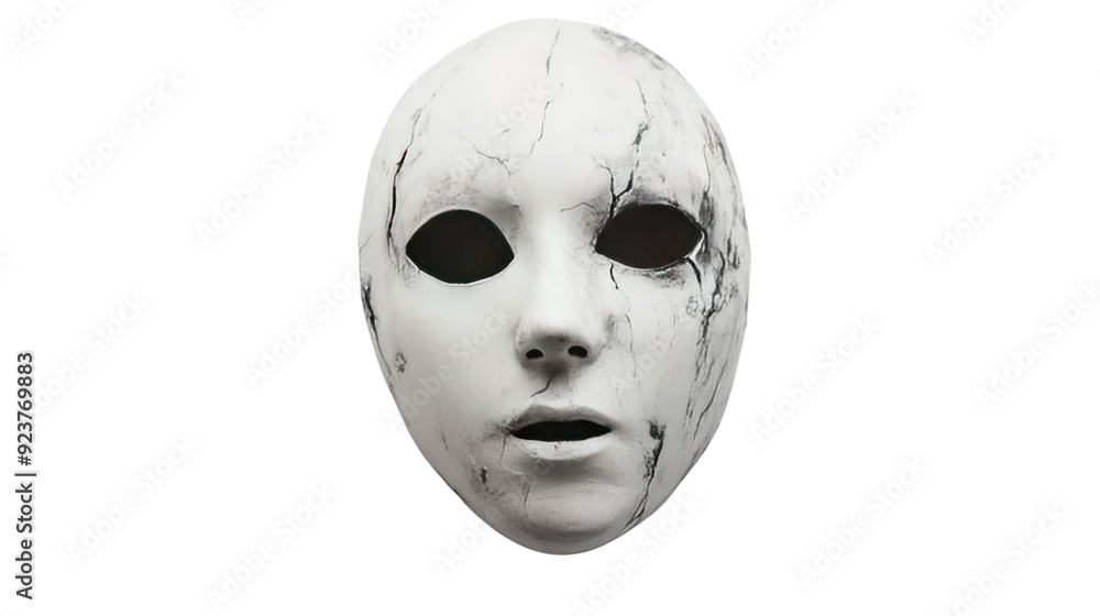 Ghost mask transparent background