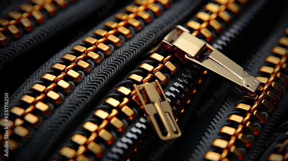 black and brown zip pattern template copy-space style 