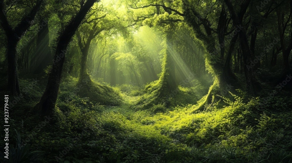 Obraz premium Serene forest