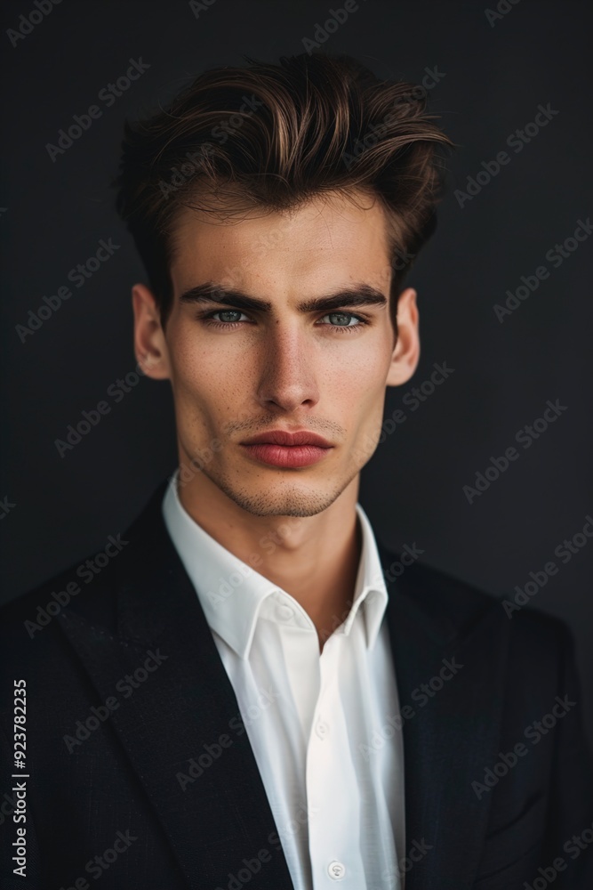 A Person businessman caucasian white studio serious A Person businessman caucasian white studio serious