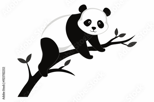 A cute Panda vector illustration