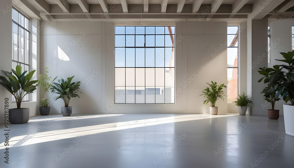 Fototapeta premium empty scene to use in interior designs and mockups