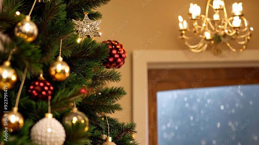 christmas tree and decorations christmas tree and decorations