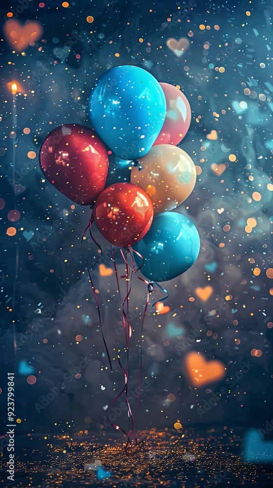 Boys birthday background Boys birthday background